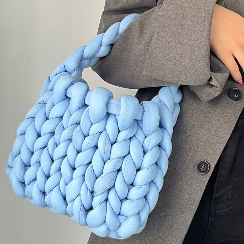 Mini Chunky Knit Handbag