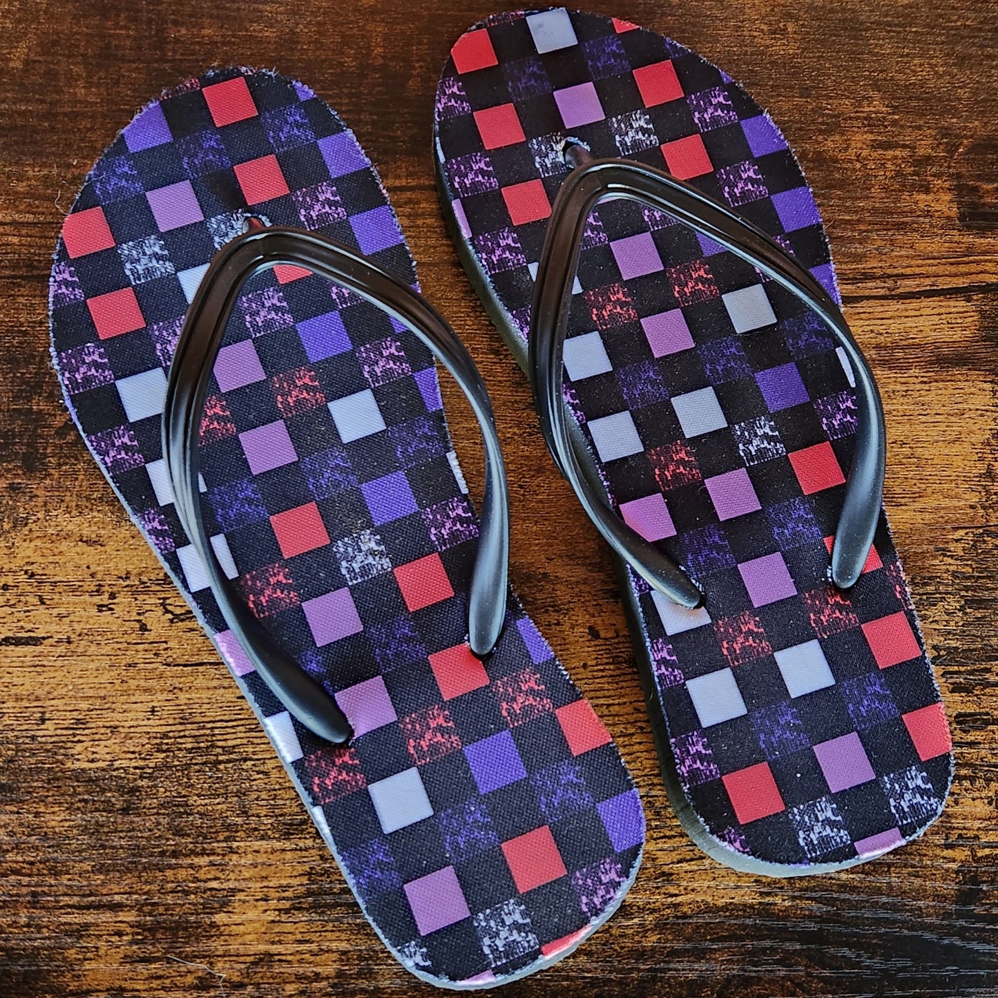 Flip Flops - "EOD Bomb Flag Blocks" Size 5/6