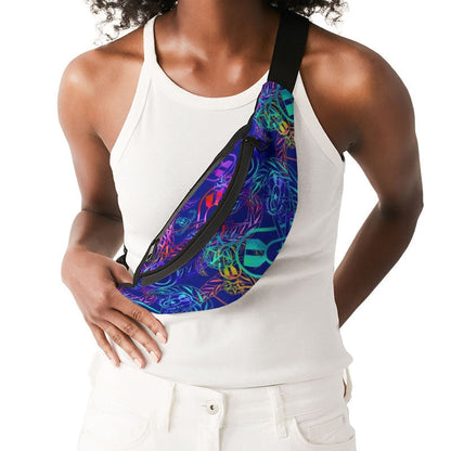 Print On Demand - Crossbody Sling Bag - "It's 5 o'clock Somewhere"