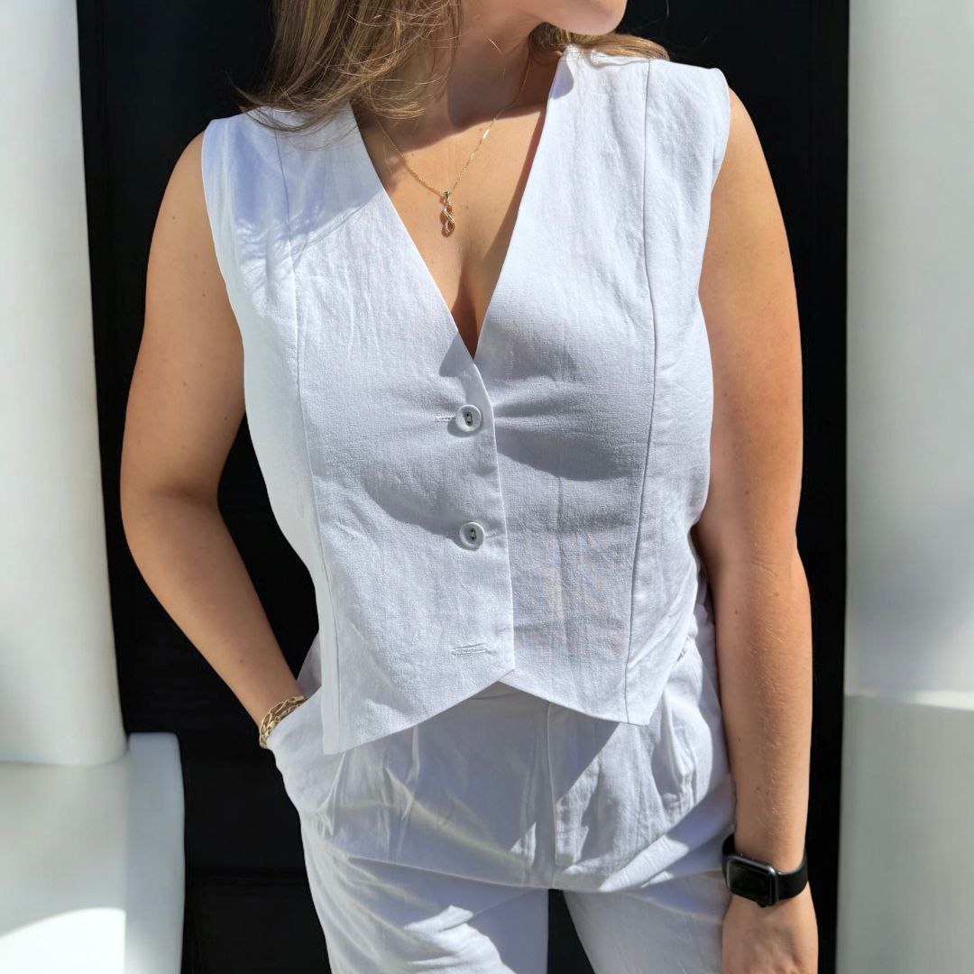 Heidi Linen Matching Set