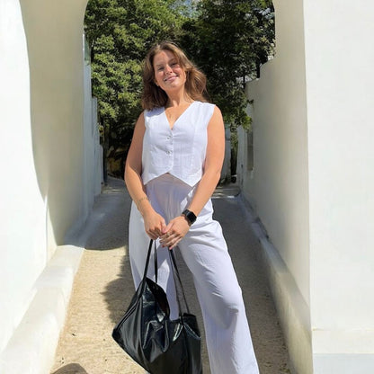 Heidi Linen Matching Set