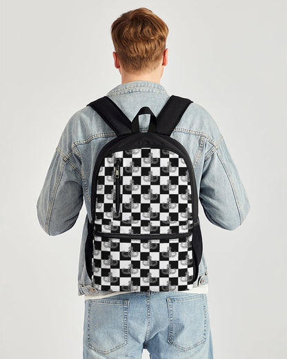 Print On Demand - Duo-Zip Backpack - "EOD Checkered Flag"