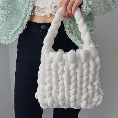Mini Chunky Knit Handbag