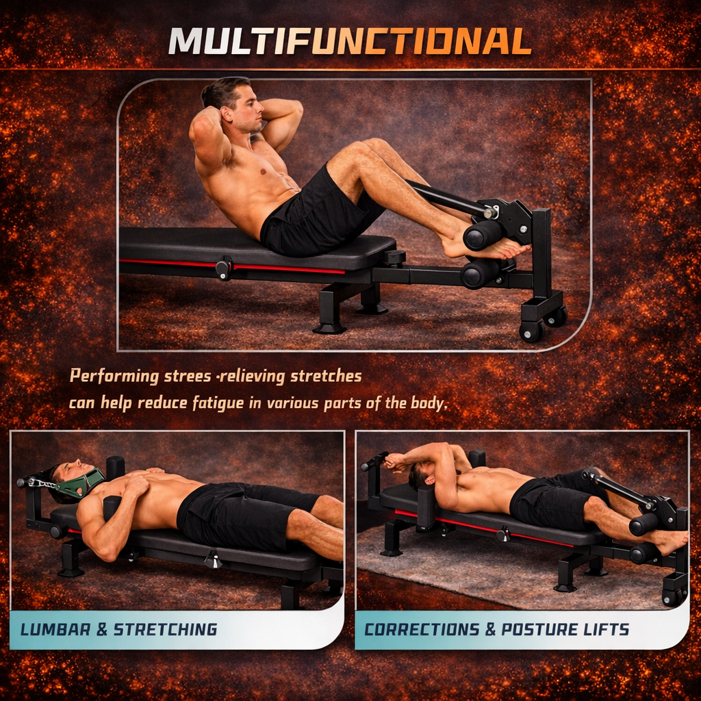 Jolissea® Lumbar Stretch & Decompression Bench