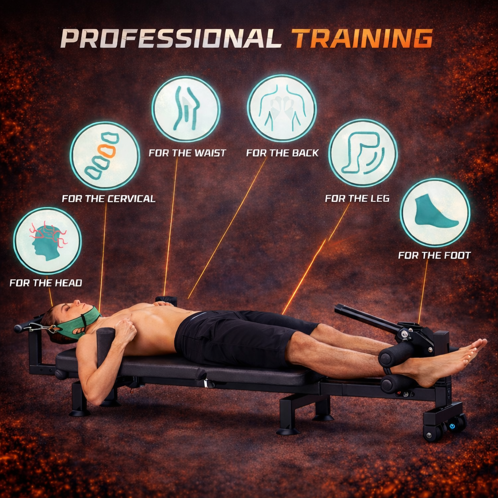Jolissea® Lumbar Stretch & Decompression Bench