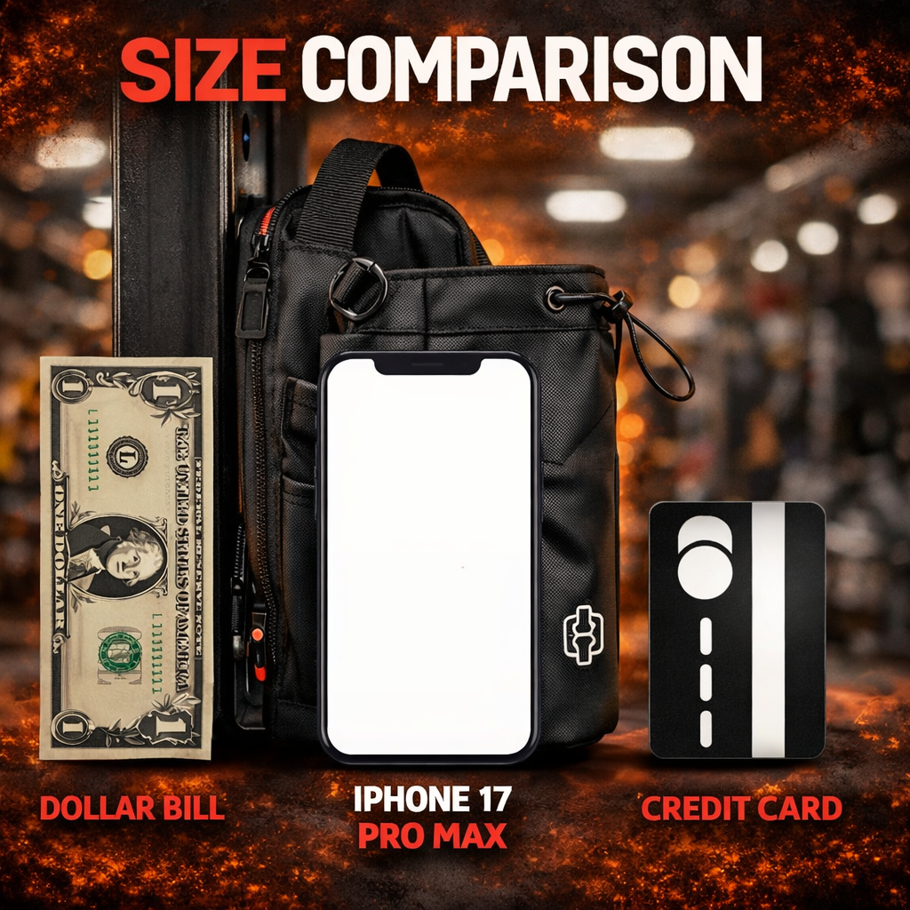 Jolissea® Magnetic Gym Bag