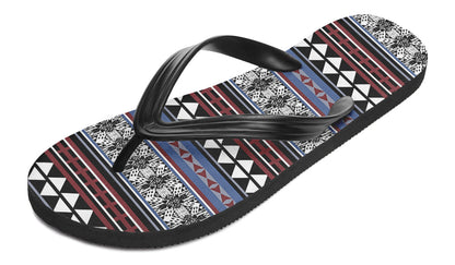 Print On Demand - Flip Flops - "Aztec Maroon"