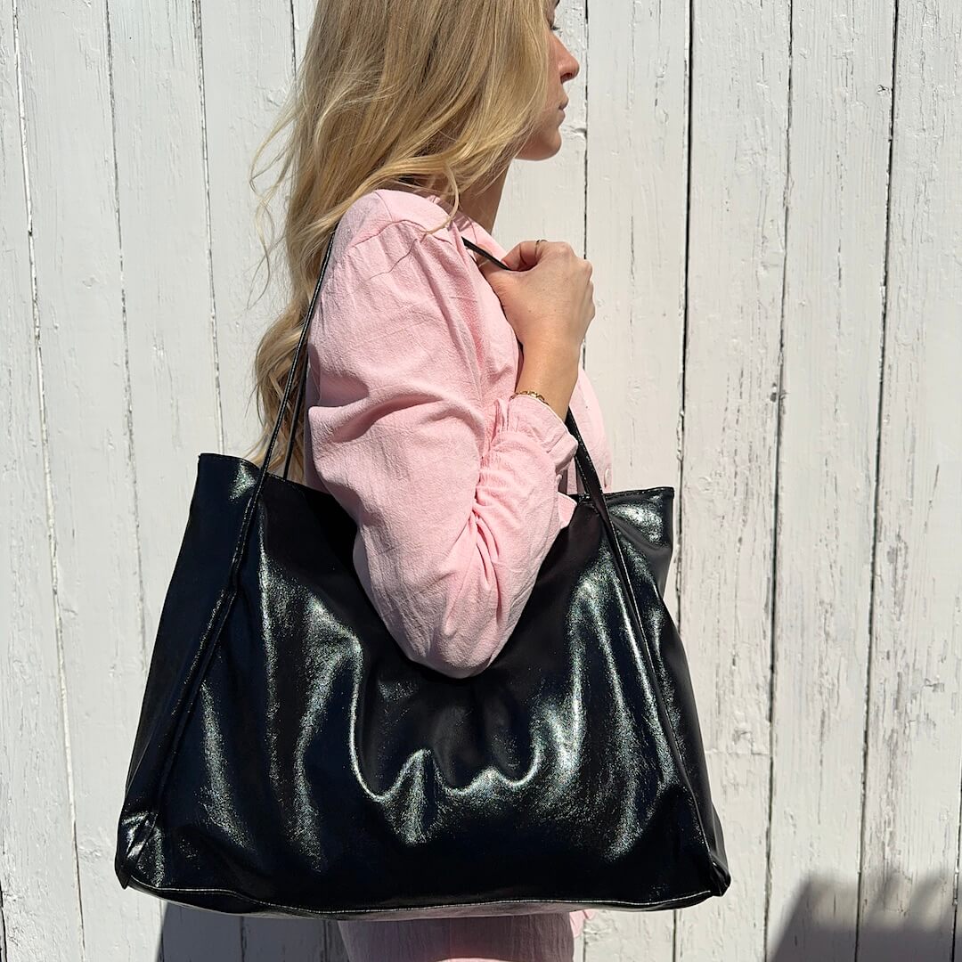 Large Leather Tote Bag
