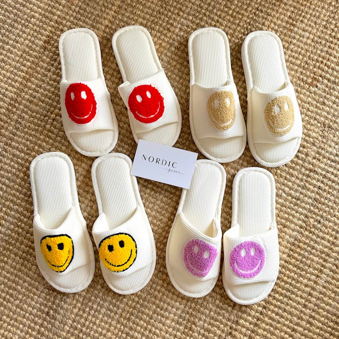 Happy Face Slides Sandals