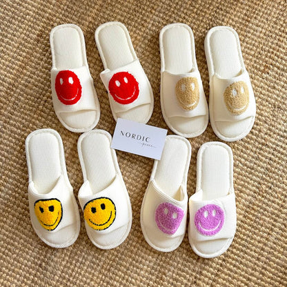 Happy Face Slides Sandals