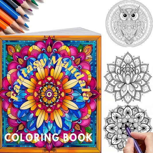 25 Pages Coloring Book for Adult Stress Reduction