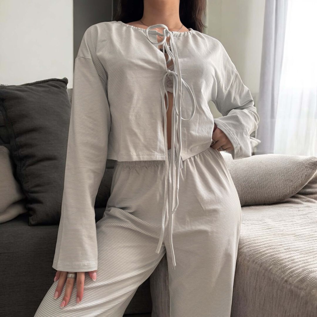 Bree Bow Pajama Set
