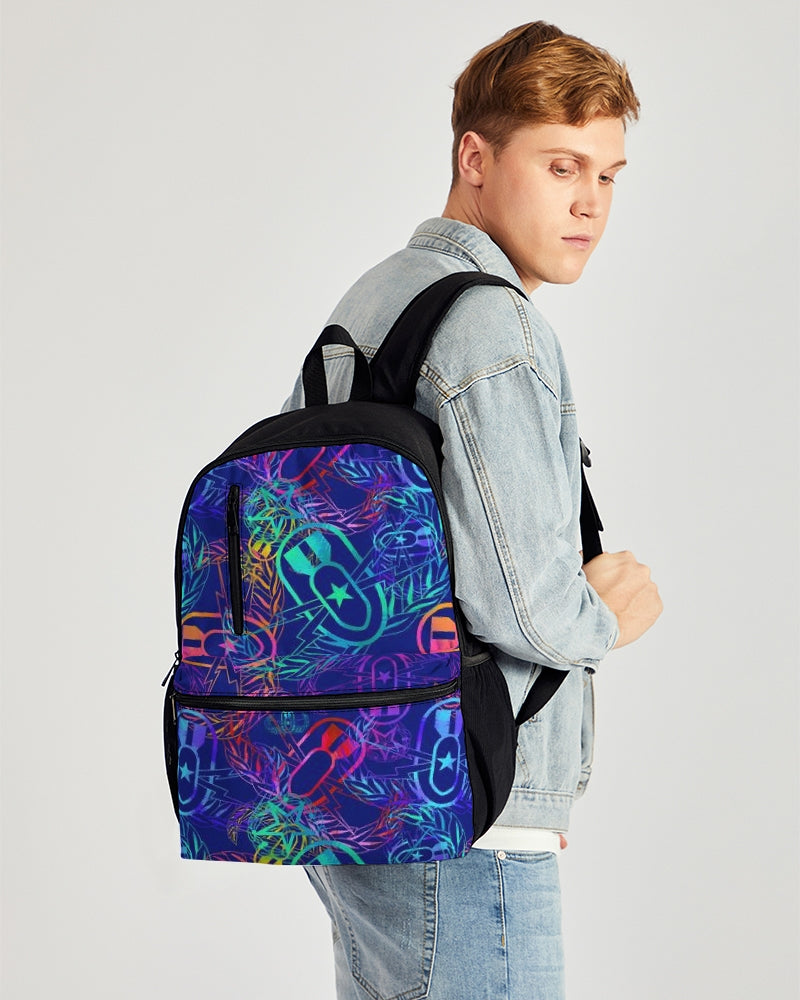 Print On Demand - Duo-Zip Backpack - "It's 5 o'clock Somewhere"
