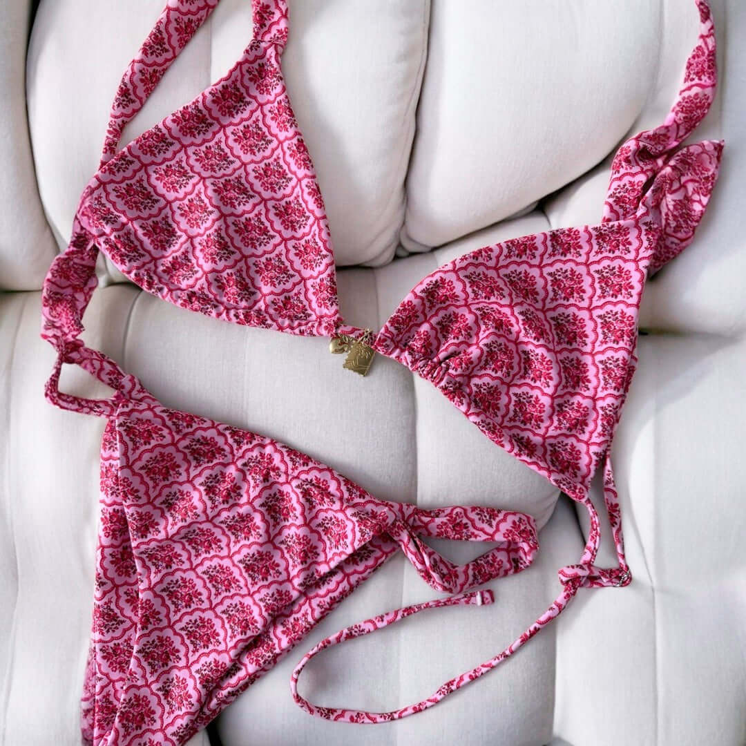 Jade Pink Spice Bikini Set