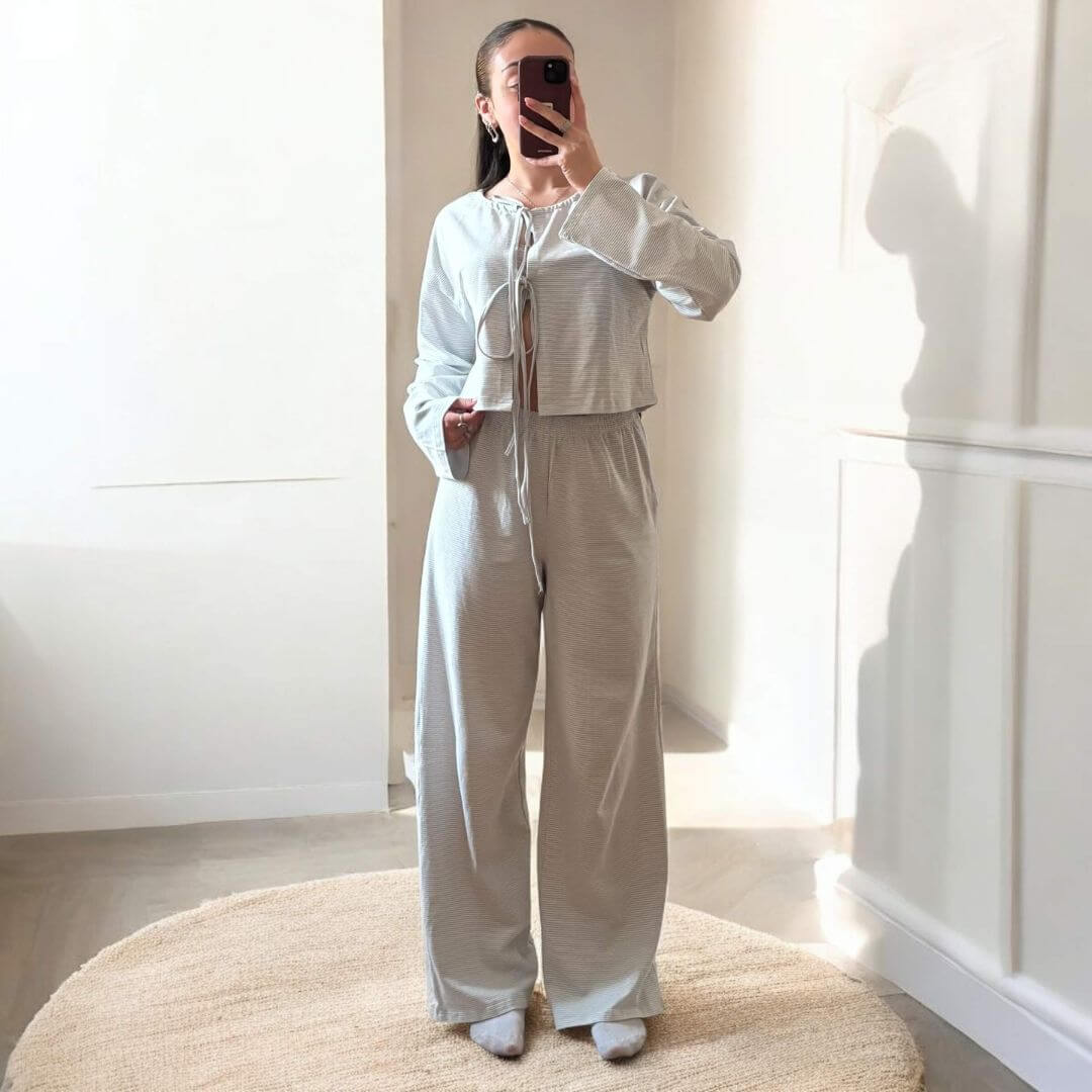 Bree Bow Pajama Set