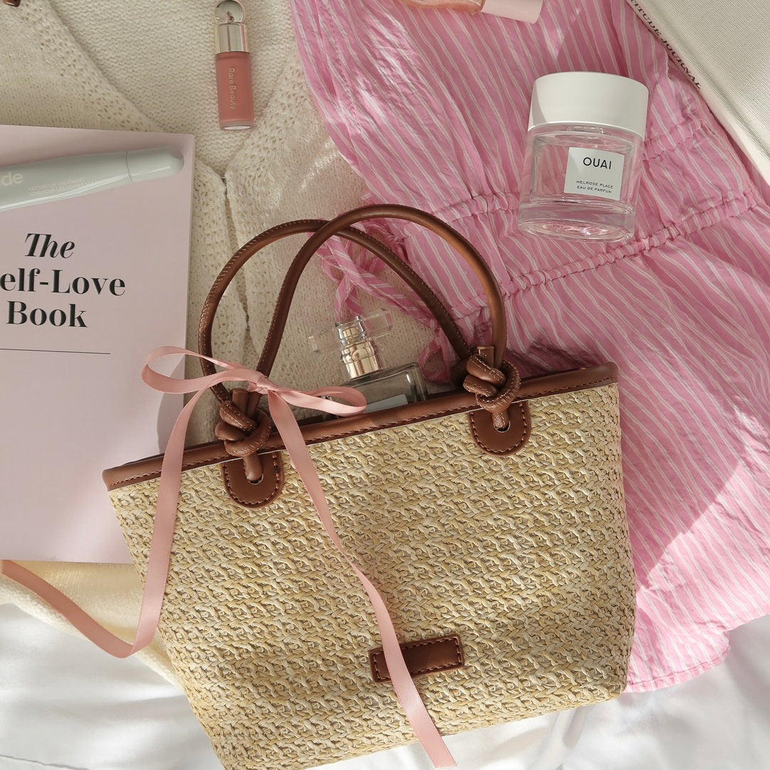 Nola Tropic Woven Purse